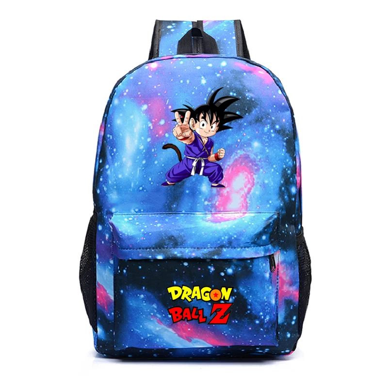 Серый Dragon Ball Z рюкзаки для девочек-подростков; для девочек и мальчиков, школьный рюкзак для ноутбука рюкзак дорожный рюкзак сумка Повседневное рюкзак Sac A Dos - Цвет: Серый