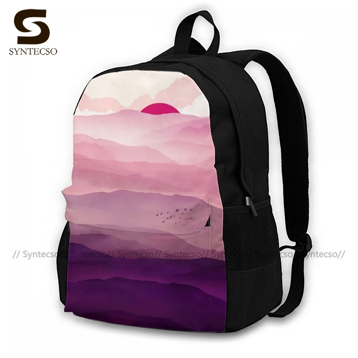 

Lavender Backpacks Back To School Runner Breathable Backpack Style Polyester Bags