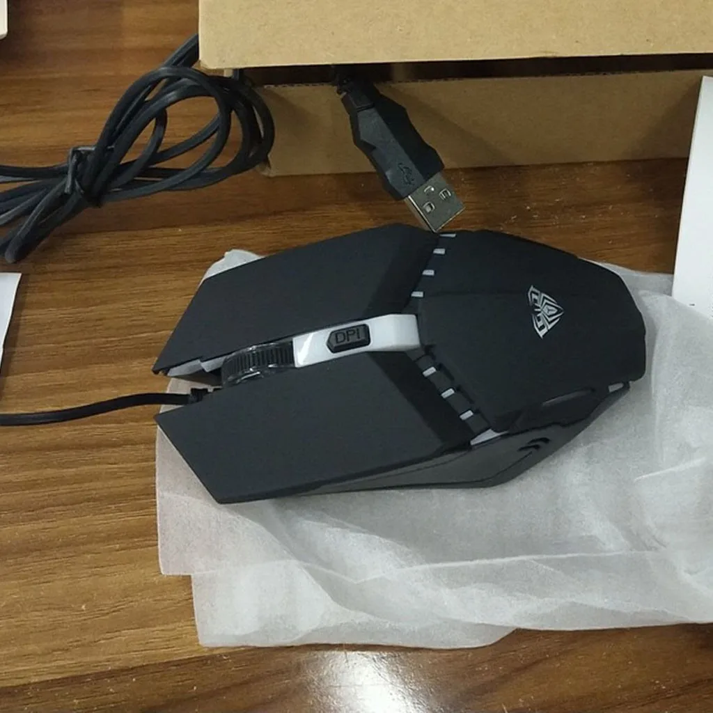 Мышь Компьютерная Механическая Проводная с подсветкой #50|Мыши| |