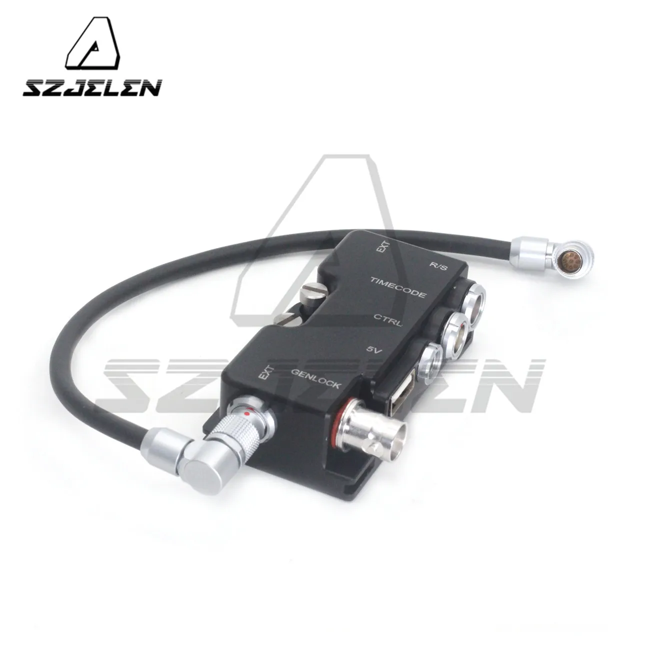 B-Box RED KOMODO EXT9-pin splitter-R/S (3pin Fischer) код времени (0B 5pin) CTRL (00B 4pin) 5В (USB) Genlock (BNC)