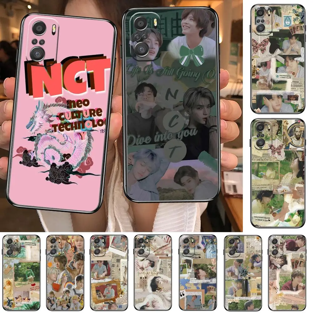 

kpop NCT 127 Neo Zone Phone Case For xiaomi redmi 11 Lite pro Ultra 10 9 8 MIX 4 FOLD 10T Black Cover Silicone Back Prett