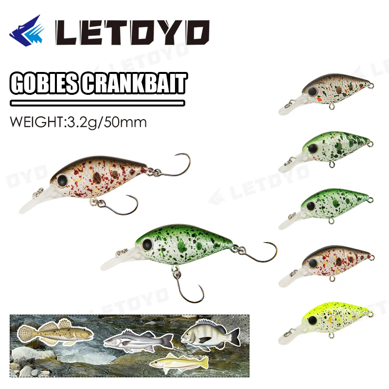 

Wobler Fly Sea Carp Winter Crankbaits Fishing Light Attractor Lure Fishing Rod Set Top Water Lure Box Tsurinoya Lures for Lobina