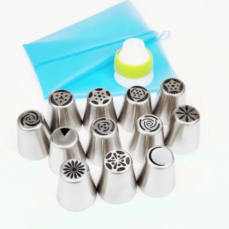 14 шт. русский Сферический шар из нержавеющей стали глазурь трубопровод насадка