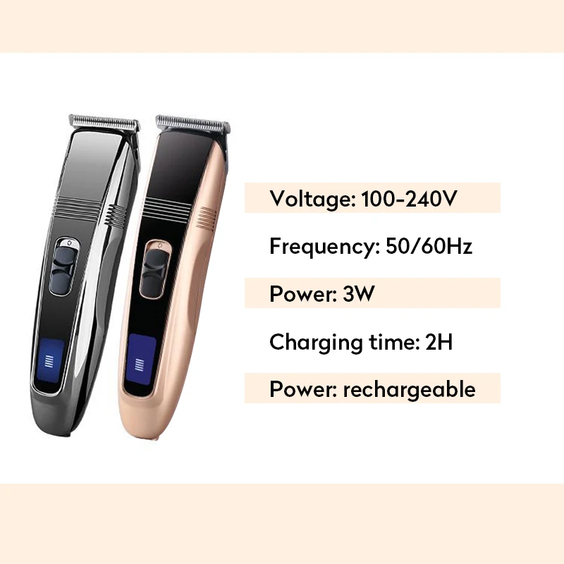 Аккумуляторная электрическая машинка Kemei профессиональная для стрижки волос