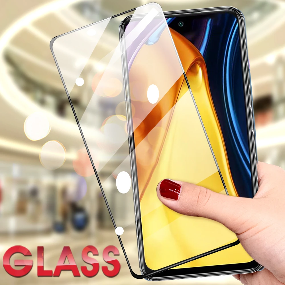 Защитное стекло 2 в 1 для Xiaomi Poco F3 X3 Pro M3 NFC Redmi Note 10 Max | Мобильные телефоны и