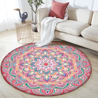 2022 tapis salon bath mat non slip carpet for living room round rugs alfombra de salon grande floor mat lotus flannel carpet