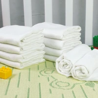 50x70 cm white muslin 100 cotton baby diapers clothes diaper inserts bibs washable babies care eco friendly diaper