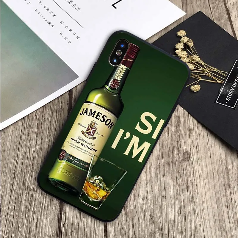 Чехол Jameson Irish Whiskey из мягкого силикона черного ТПУ для телефона чехол для iPhone 6 6plus 7 8 plus 5 5S SE X XR XS Max - Цвет: H19071108-09.jpg