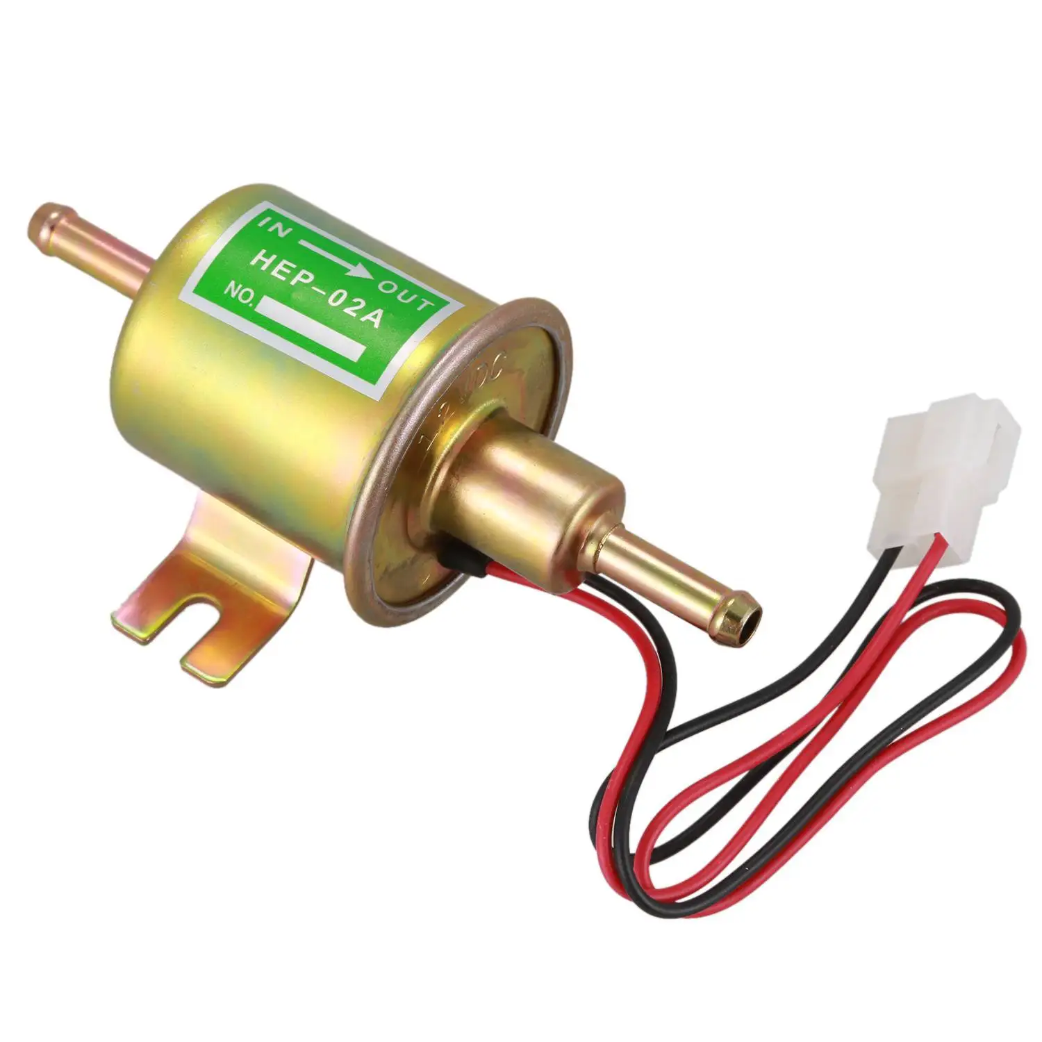 

New 12V Electric Fuel Pump Inline Petrol Low Pressupe Hep-02A