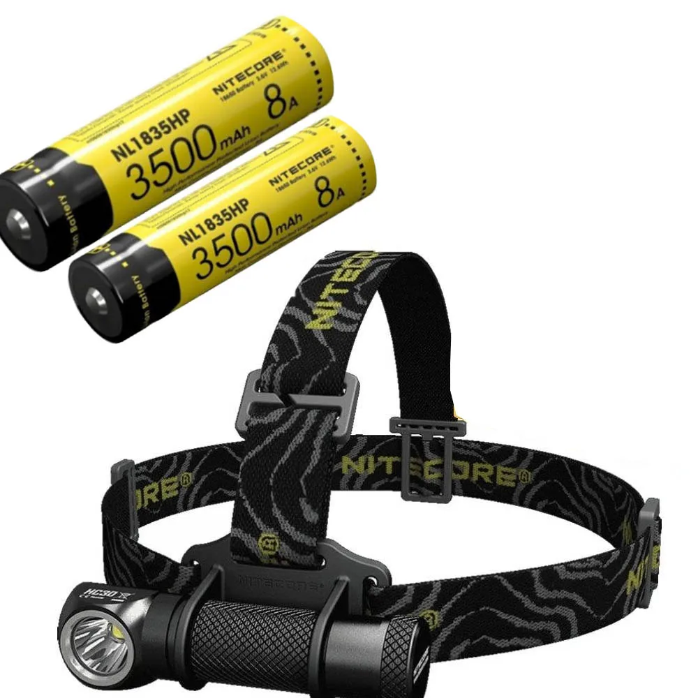 NITECORE HC30 HC30W головной светильник CREE XM-L2 U2 светодиодный Макс 1000ЛМ дальность луча 162 М