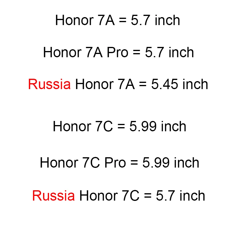 Закаленное стекло для huawei Y7 Y5 Y6 Prime 2018 Nova 2 Lite экранное на Honor 7A Pro 7S 7C Русская версия