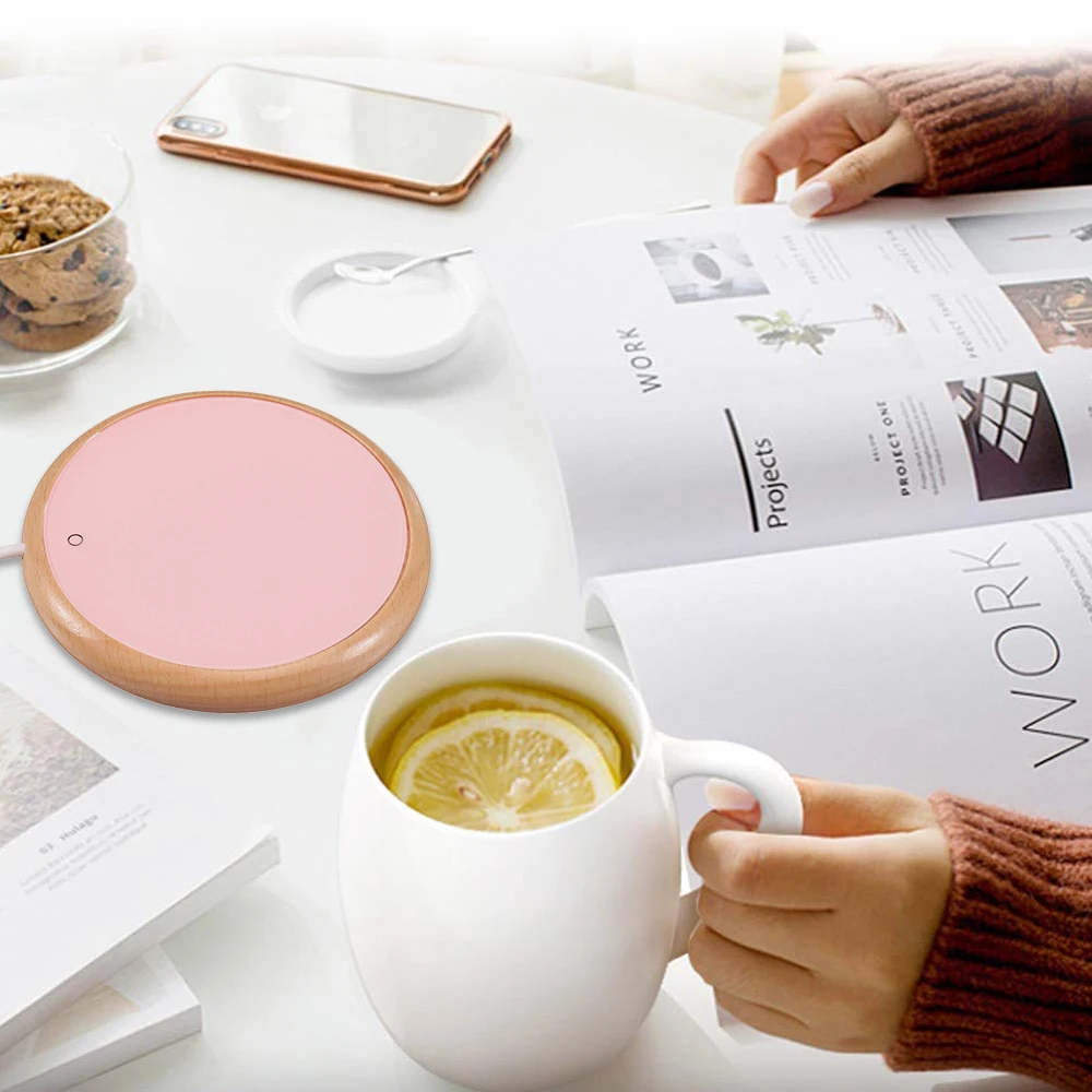 

USB Tassenwrmer Wrme Getrnkebecher Matte Tee Kaffee Heizung Pad Winter