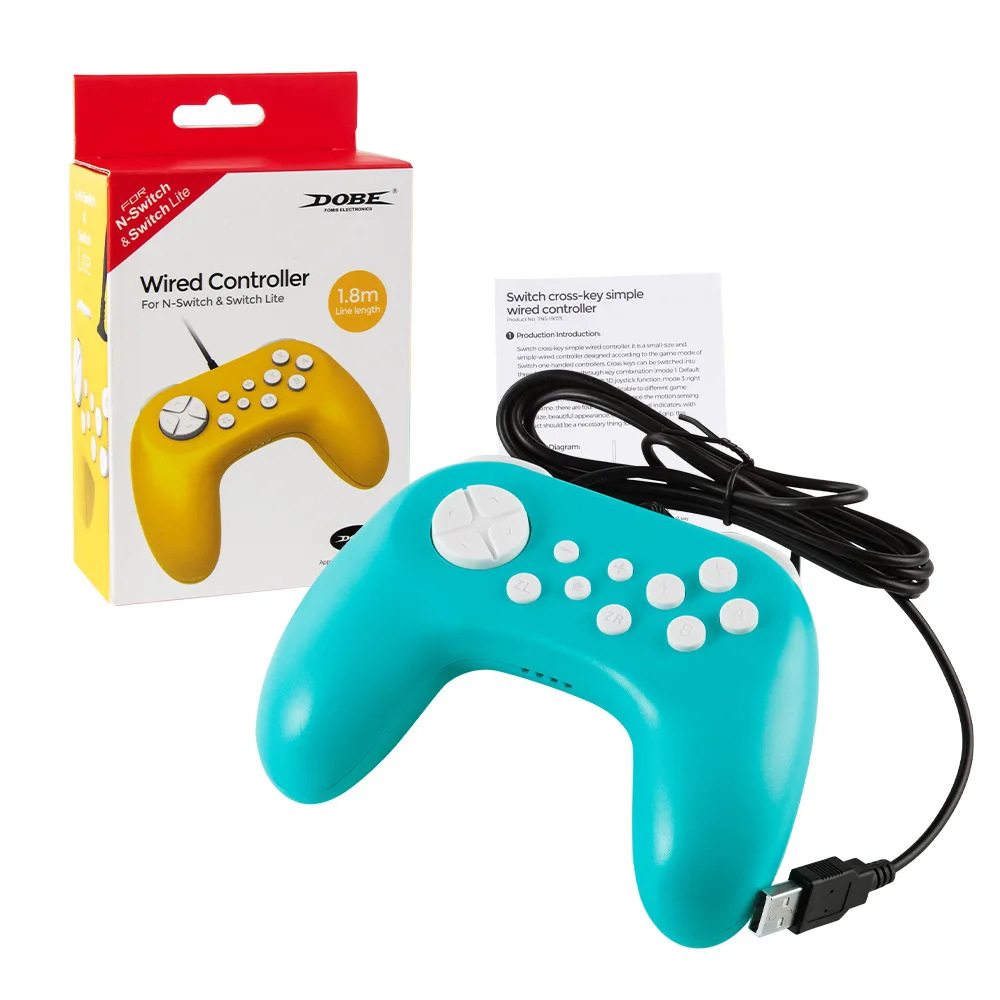 Мини 1 8 м USB кабель для передачи данных вибрации проводной геймпад Pro пульт