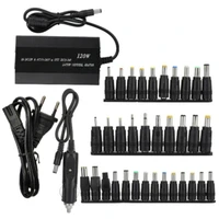 new universal 120w 34 tips car home charger power supply adapter for laptop notebook