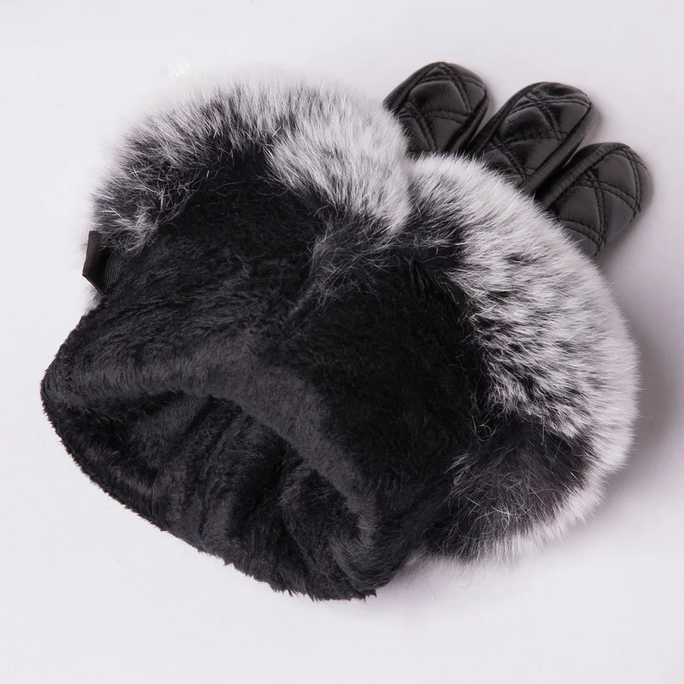 Кожаные перчатки MPPM женские теплые осенне-зимние Элегантные Перчатки из мягкого