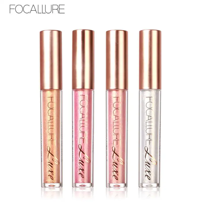Жидкий матовый блеск для губ от FOCALLURE блестящая металлическая помада макияжа с