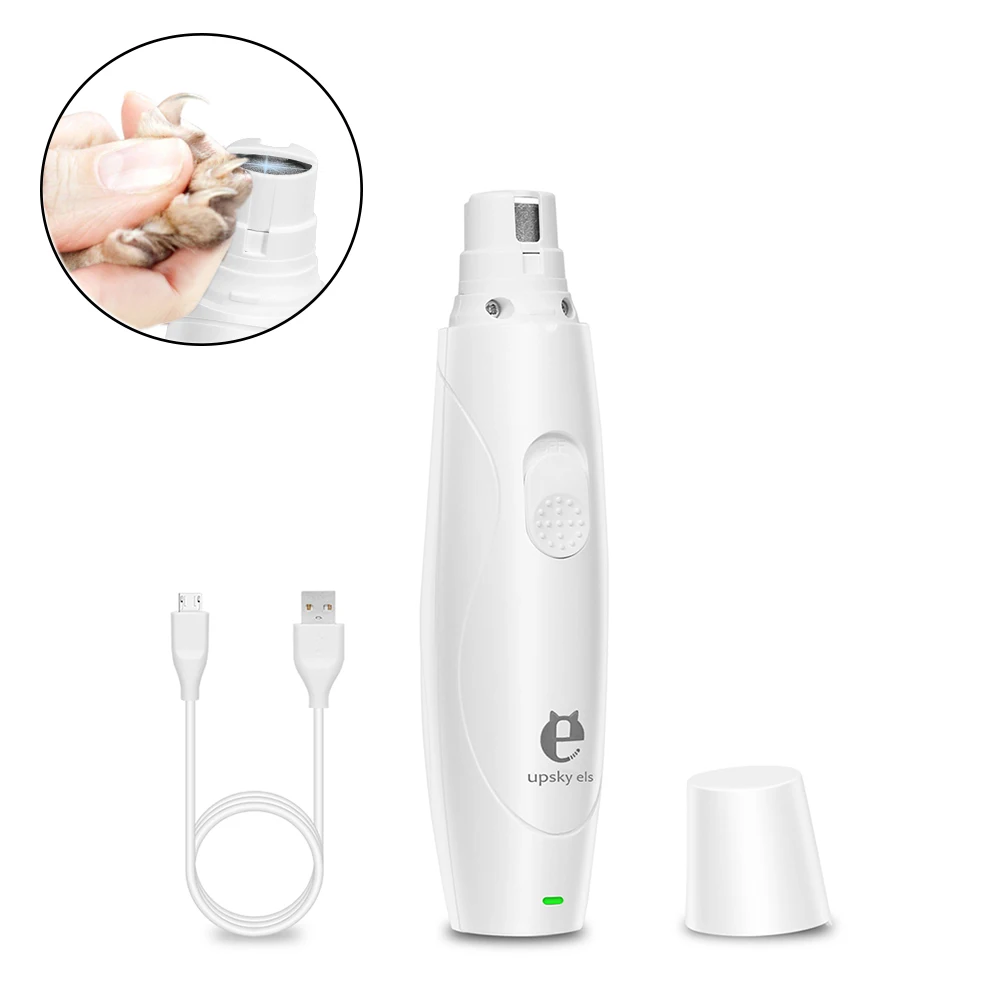 

Электрическая машинка для маникюра домашних питомцев, устройство для груминга кошек и собак, с USB зарядкой, безболезненная пилка для ногтей ...