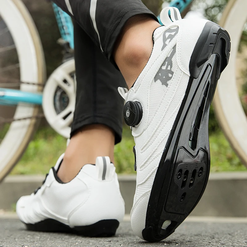

Summer Outdoor Road Cycling Shoes zapatillas ciclismo Men Bike Shoes Cool Breathable Mesh Waterproof Male Racing Bicycle Sneaker