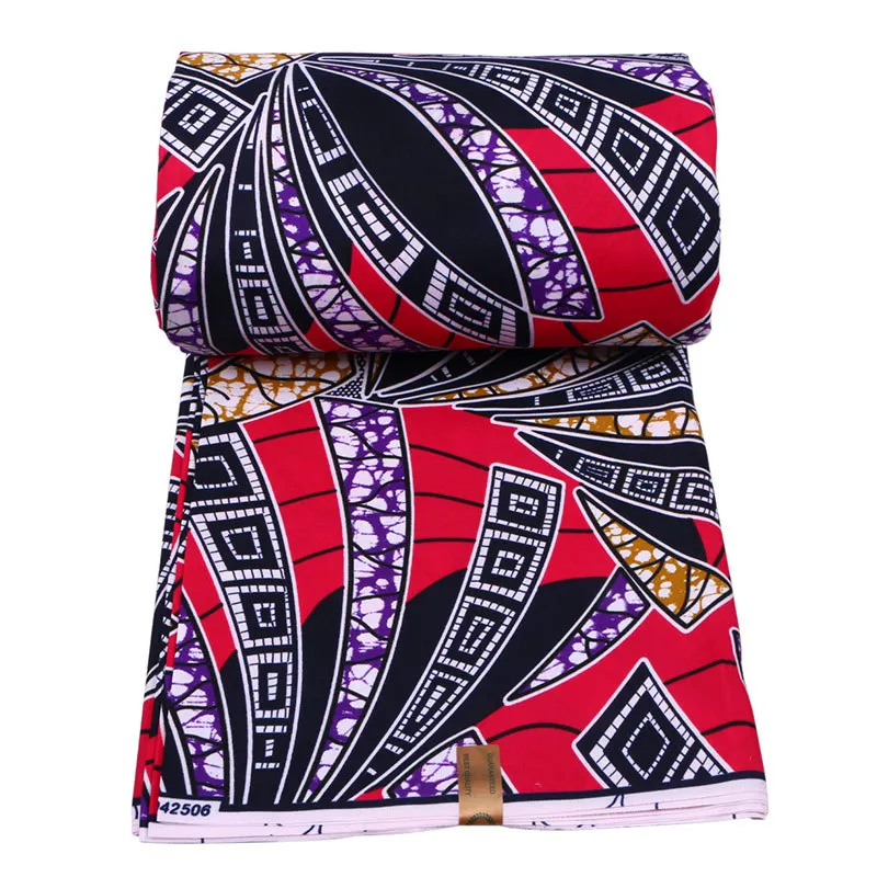 2019 настоящий гарантированный воск яркая ткань с принтом Африканский нигерийский