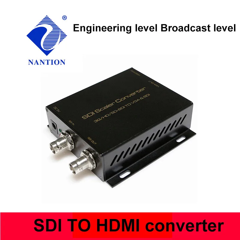 Конвертер SDI в Hdmi-совместимый с монитором камеры 3G/HD-SDI HD 1080P компьютер ps4 проектор