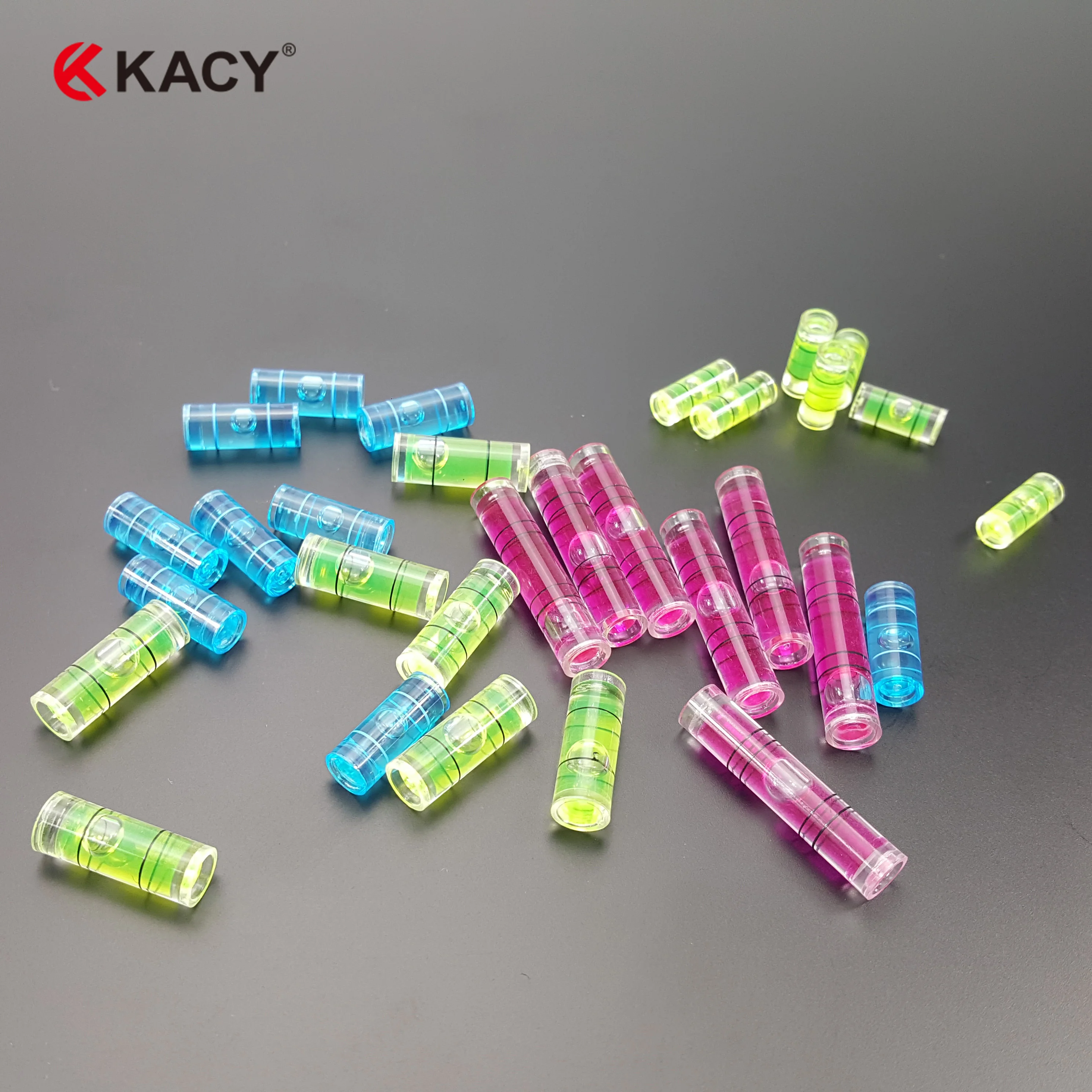 Пластиковый круглый пузырьковый уровень KACY 100 шт./лот 8x35 мм поверхности спиртовой