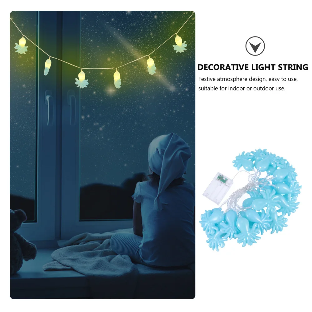 

Octopus LED String Lights Decorative Light String Creative Octopus Light String