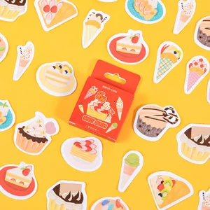 45 шт.кор. Сладкий Торт Декоративные Канцтовары планер мини-наклейки скрапбукинга DIY дневник альбом наклейка этикетка