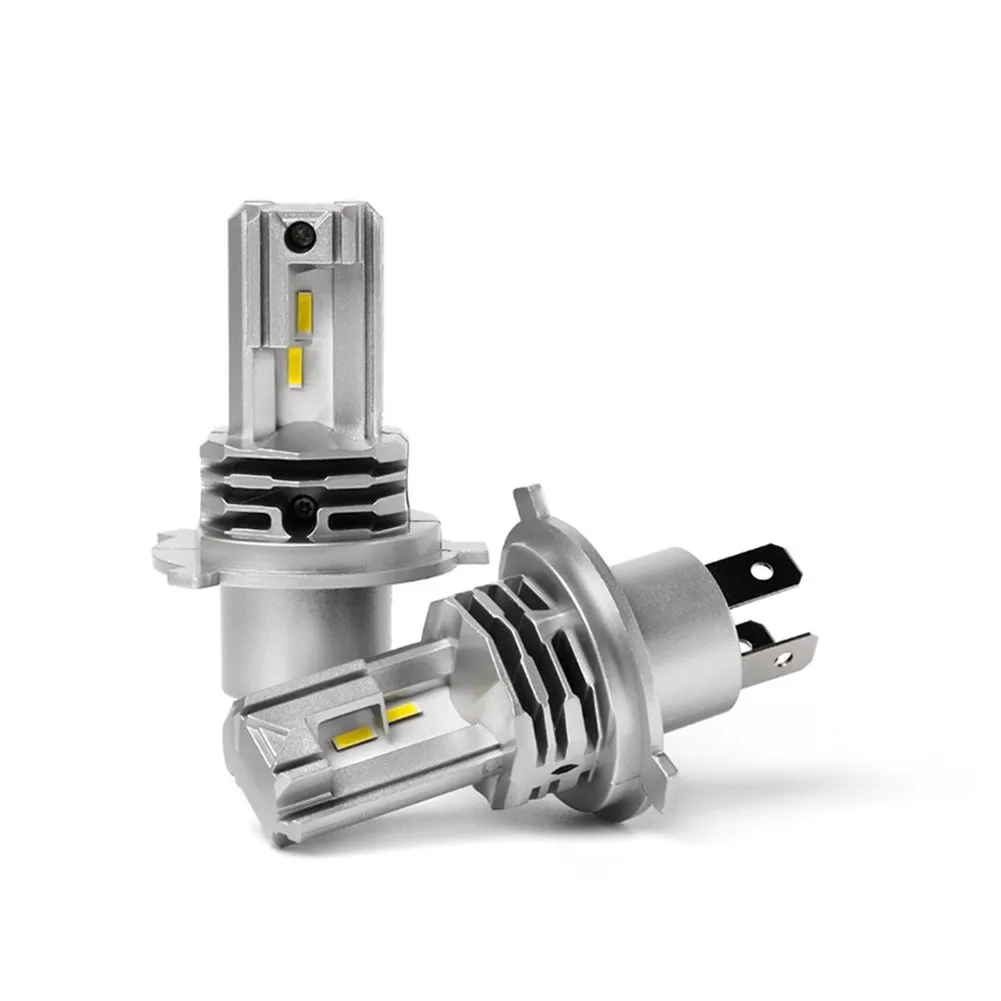 

1 Pair H4 6000K White 25W 1600LM IP65 M4 Series For Car Led Headlights H4 Double Headlights With Far And Near Beam Lights