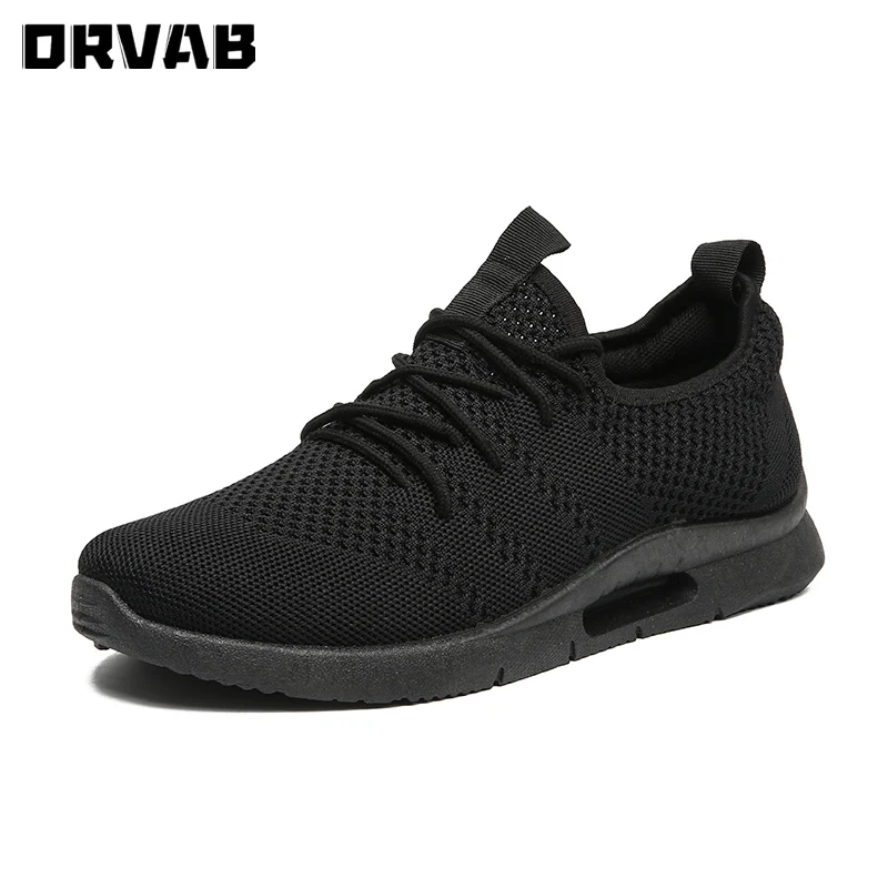 

Breathable Sneakers Men Tenis High Quality Male Shoes Adulto Black White Red Comfortable Non-slip Mesh Men Shoes Casual Summer