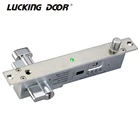 Электронный замок для двери, врезной Электрический Болт с цилиндром, с временной задержкой