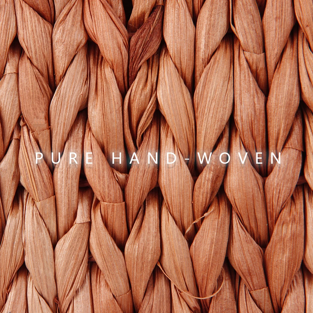 Женская Винтажная сумочка из ротанга Женский богемный Летний Пляжный соломенный