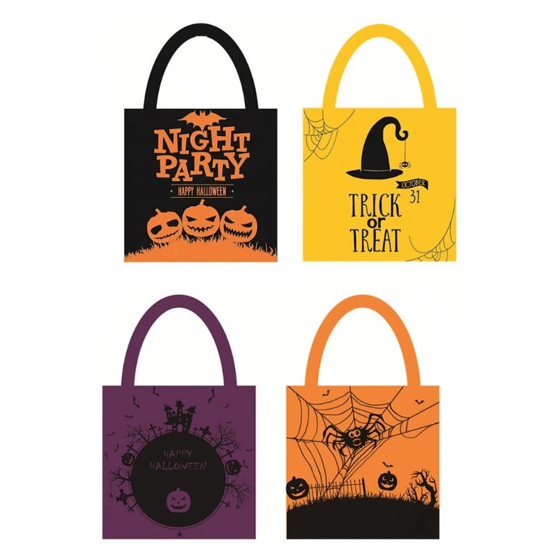 

HXBB 4 упаковки, подарочные пакеты, многоразовые продуктовые сумки для покупок, термоскрепленные нетканые тканевые сумки