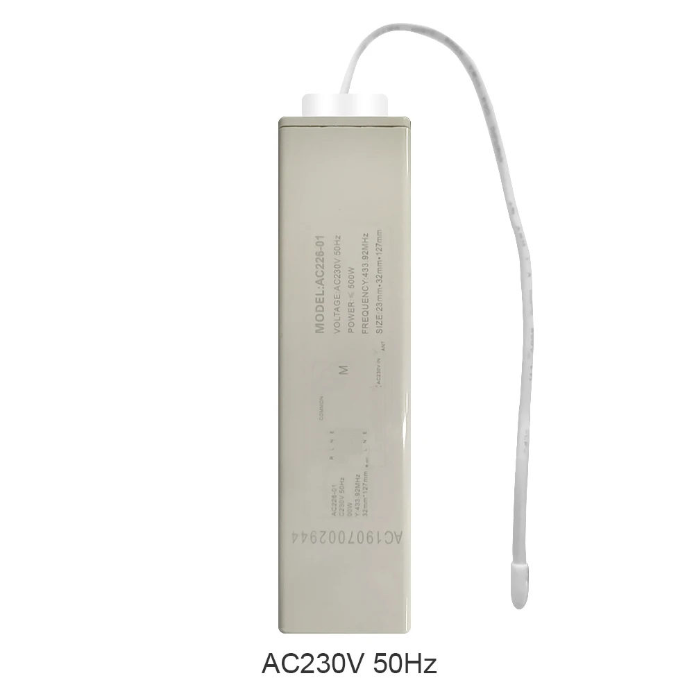 

2021 RF433MHz Универсальный Интеллектуальный 6-канальный пульт дистанционного управления умные электрические жалюзи комплект приемника для про...