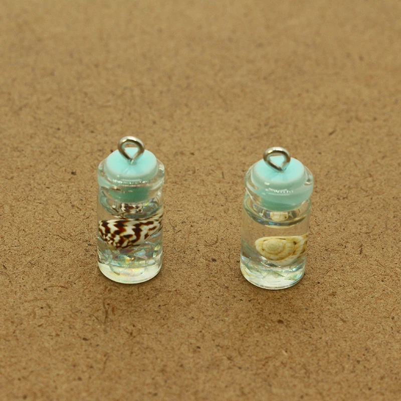 Подвески в виде морских ракушек бутылки 10 шт./лот | Украшения и аксессуары