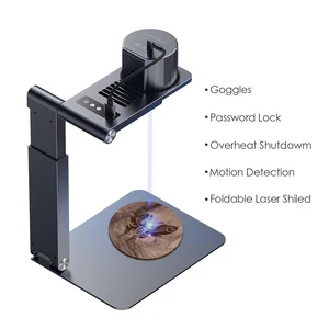 Laser Engraver LaserPecker Pro With Electric Bracket Foldable Protective Shield And Auto Focus Stand Desktop Laser Tools 10 item image