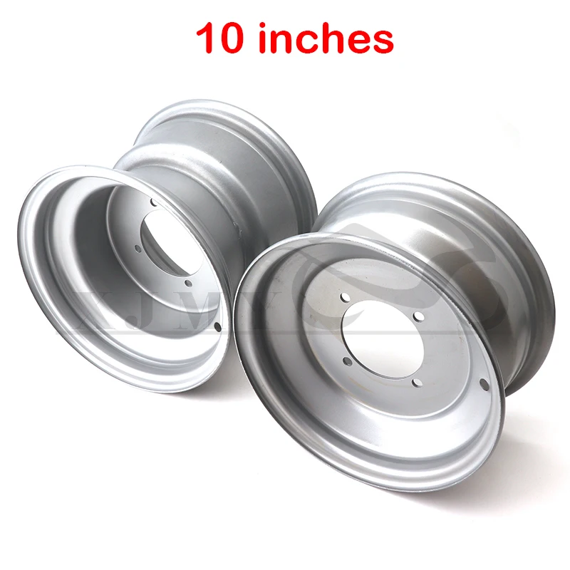 10-inch aluminum alloy front and rear wheels are suitable for four-wheel karting, golf off-road vehicle, ATV, off-road 4-wheeler