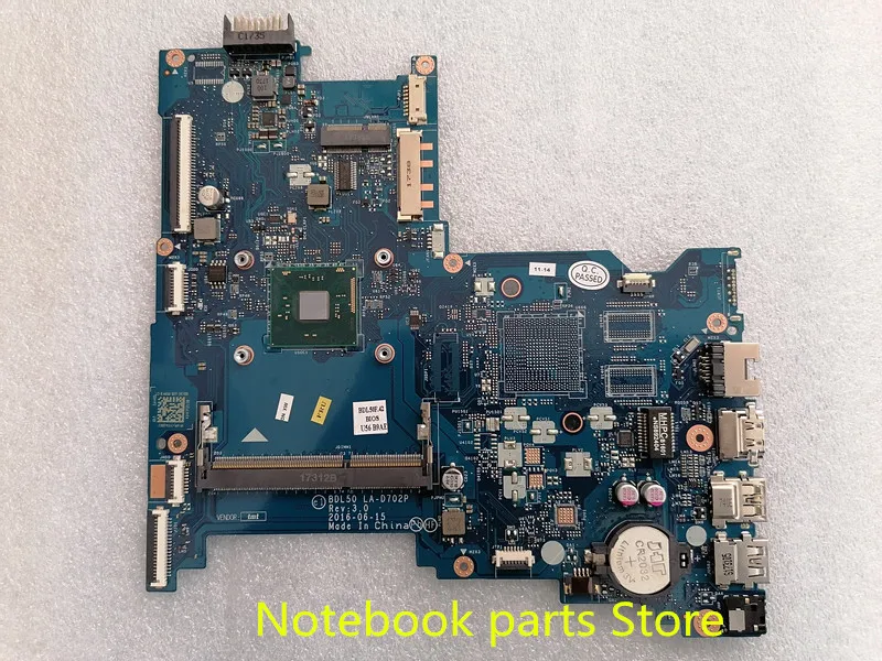 Полностью протестированная материнская плата для ноутбука HP 854949-601 BDL50 854949-501