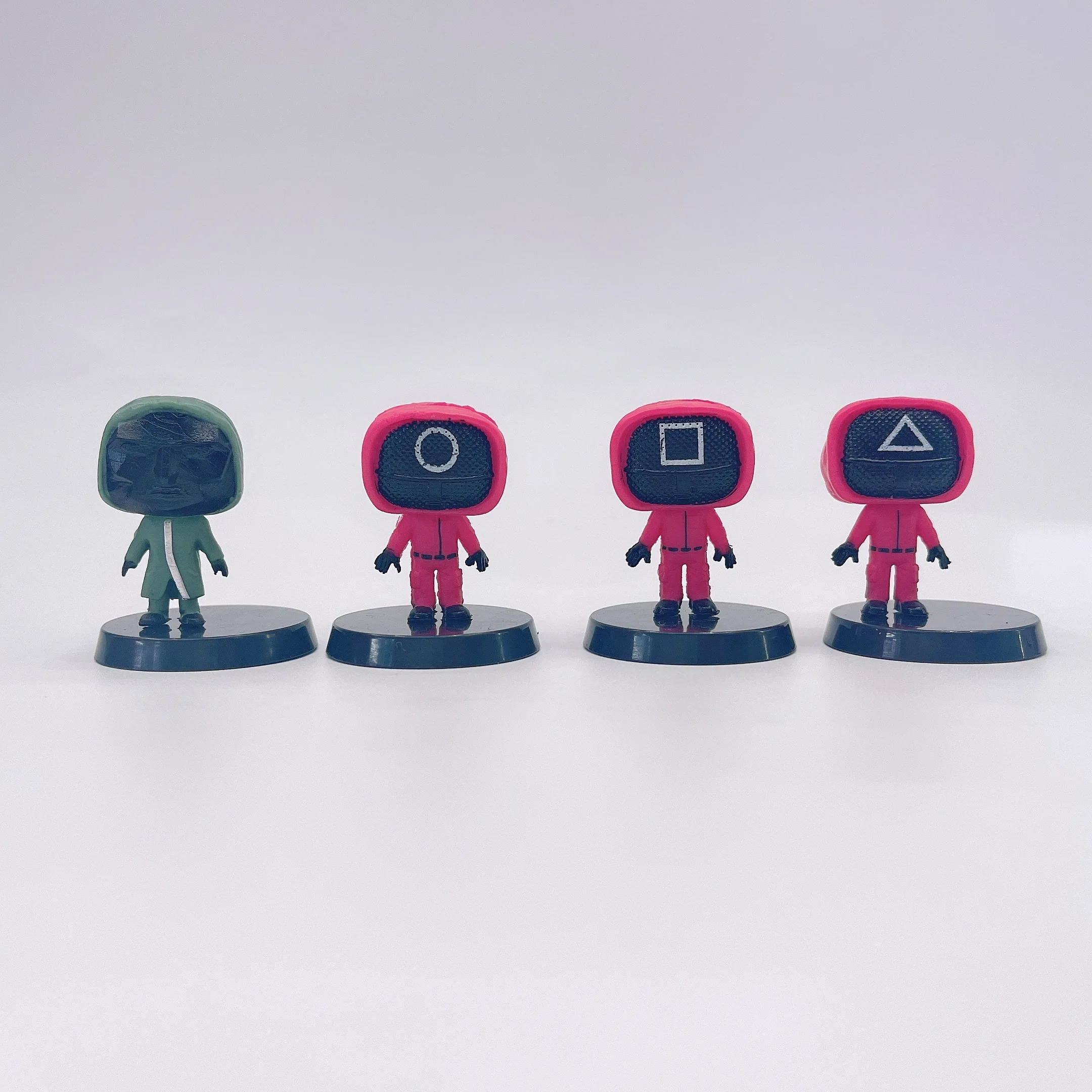

Аниме-фигурки из игры «кальмар», 4 шт.
