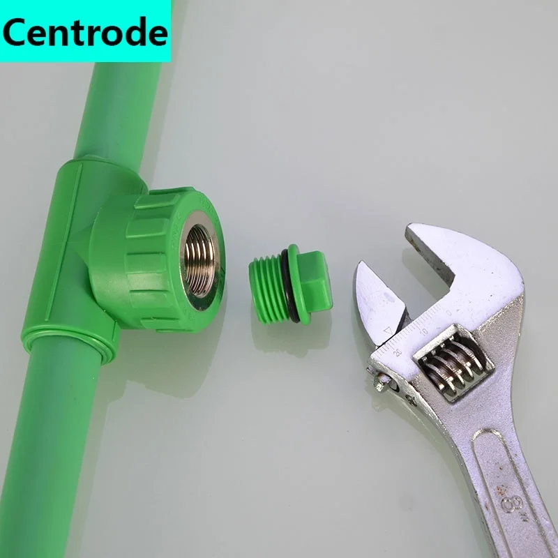 Труба фиттингс1/2IN PPR проволочная вилка с уплотнительным кольцом без сырья