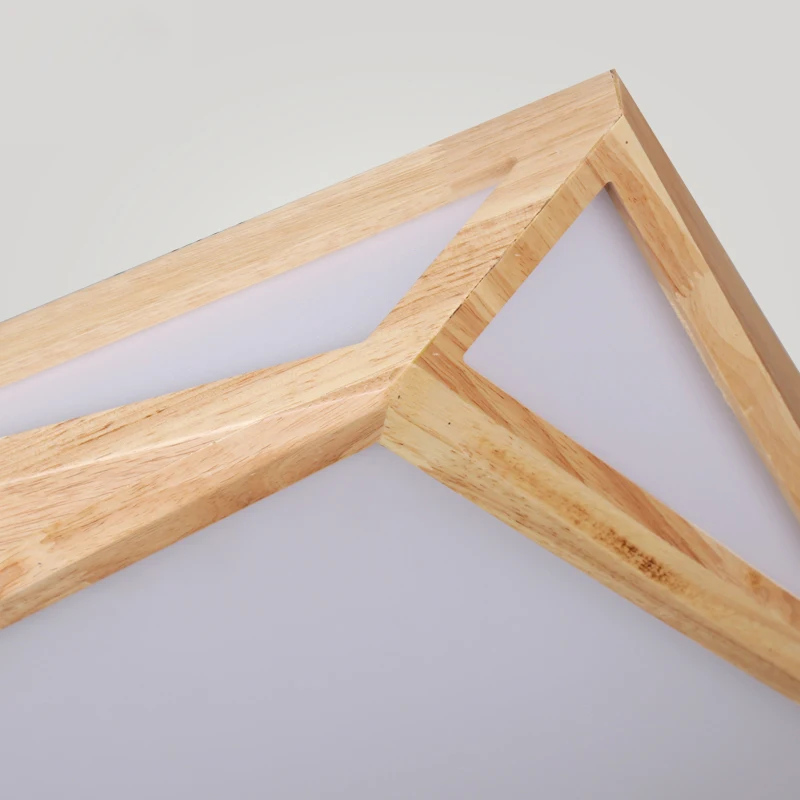 Реальные деревянные потолочные светильники Новый современный дизайн