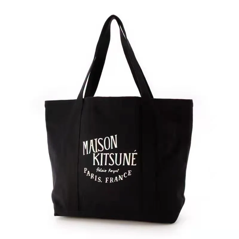 

Single Shoulder Canvas Bag Letters Printed Large-capacity Shopping Bag