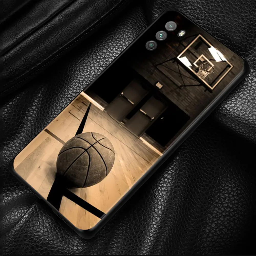 basketball basket backboard phone case for xiaomi mi poco x3 pro f3 x3 gt m3 x3 nfc f1 m3 pro 5g f3 gt black silicon cover coque free global shipping