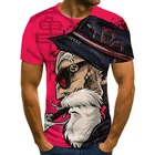 Новейшие футболки с 3D принтом, летняя уличная мужская одежда в стиле хип-хоп, футболки в стиле Харадзюку для пожилых, футболки в стиле хип-хоп