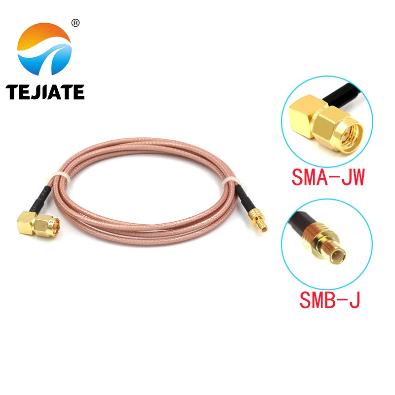 1 шт. TEJIATE адаптер кабель SMB SMA Тип J преобразования JW 8 90 см М 5 м 2 Длина разъем RG316