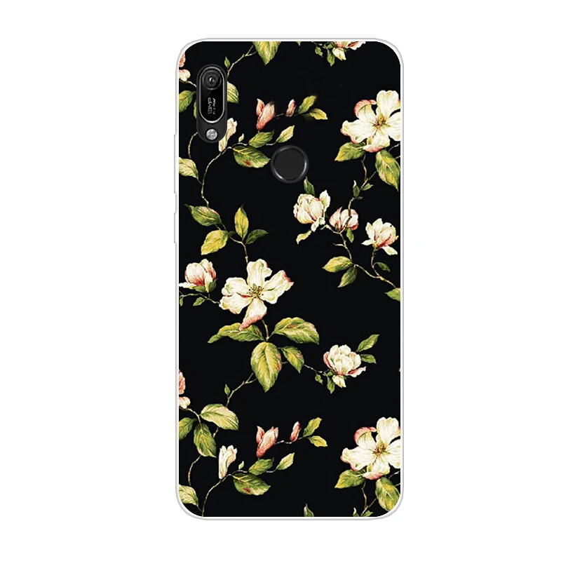 A 6,09 ''для huawei Y6 Мягкий силиконовый чехол TPU чехол для телефона Coque huawei Y6 чехол Y 6 6Y модное тонкое дно