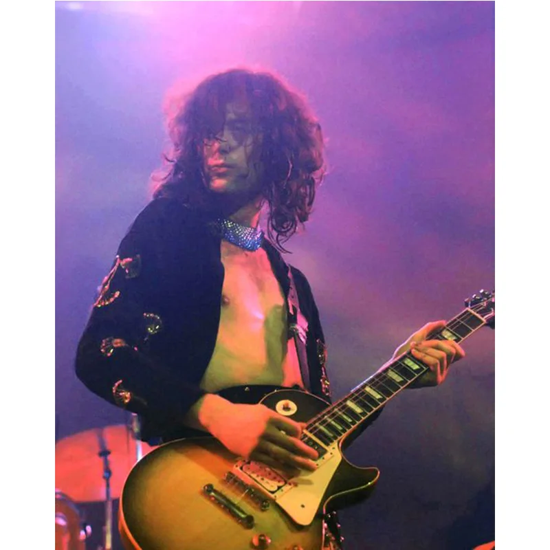 

Rock Star Diy Full Square Drill Diamond Painting Jimmy Page Embroidery Diamond Mosaic Cross Stitch Kits Picture Home Decoration