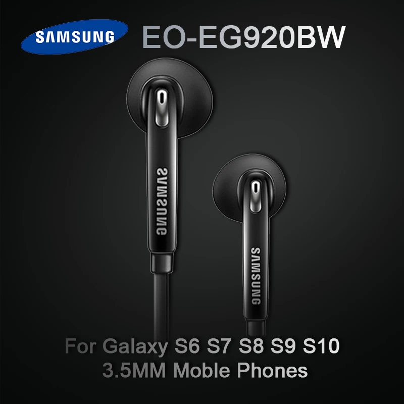 Оригинальные женские наушники Samsung проводные вкладыши с микрофоном 3 5 мм