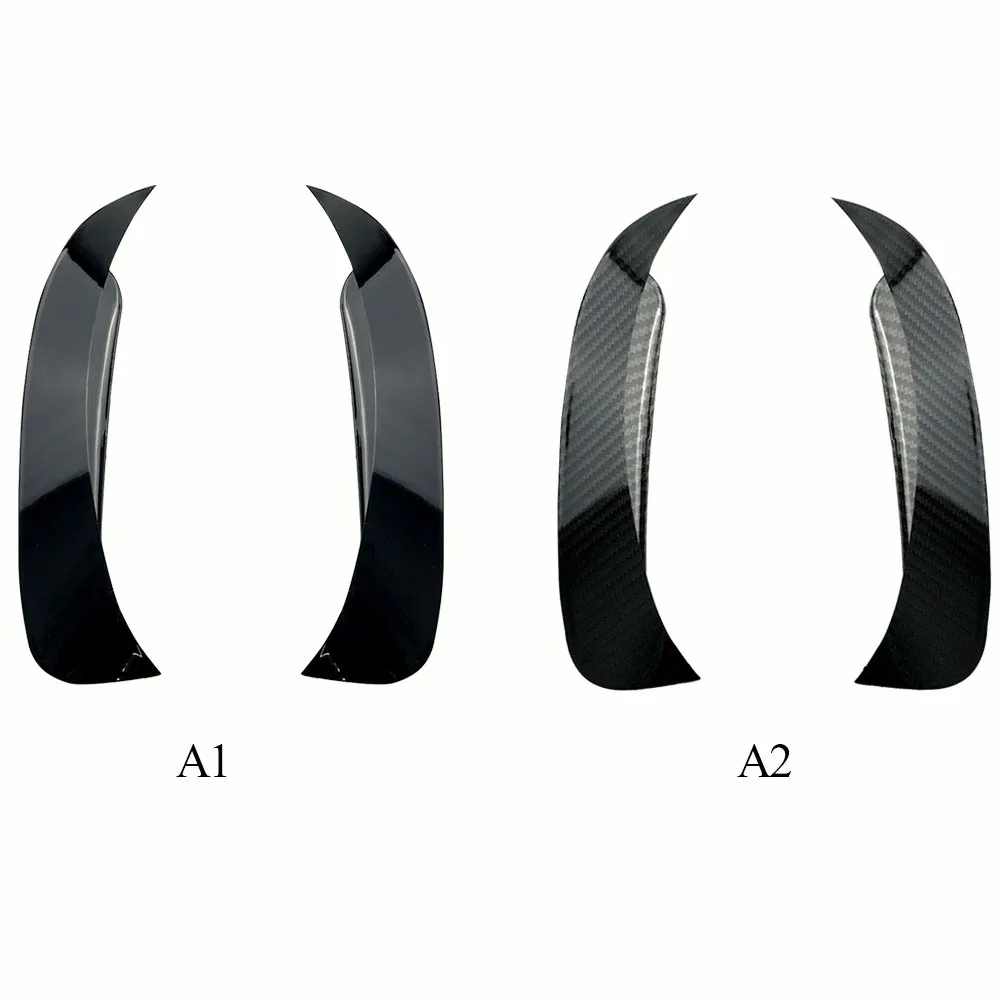 2 шт. черный Задний бампер спойлер вентиляционное отверстие Накладка для Benz GLA X156