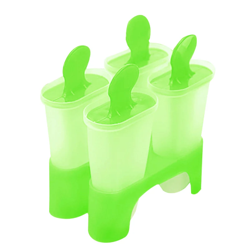 Lolly Mould Tray Pan Kitchen Randomly color 6 Cell Frozen Ice Cube Molds Popsicle Maker DIY Cream Tools Cooking tools |