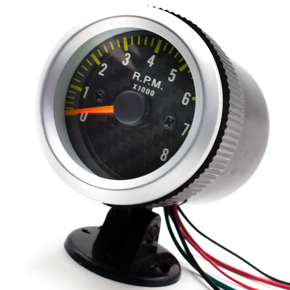 52 мм 12 В Тахометр для автомобиля универсальный практичный гонок указатель на